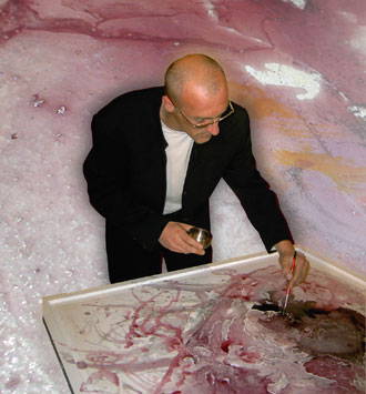 Bernd Horak at work with Vinorell